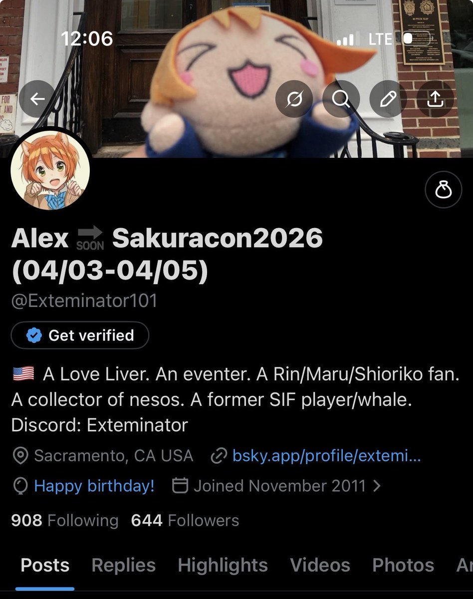 Alex @ Sakuracon2026 (04/03-04/05) tweet media