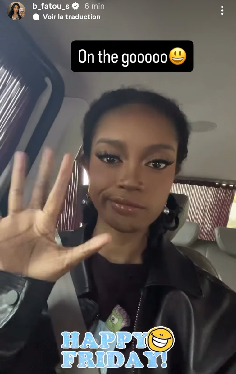 Ok do you think it's a positive thing ? 👀 She's so pretty 😍 #Fatou #Blackswan