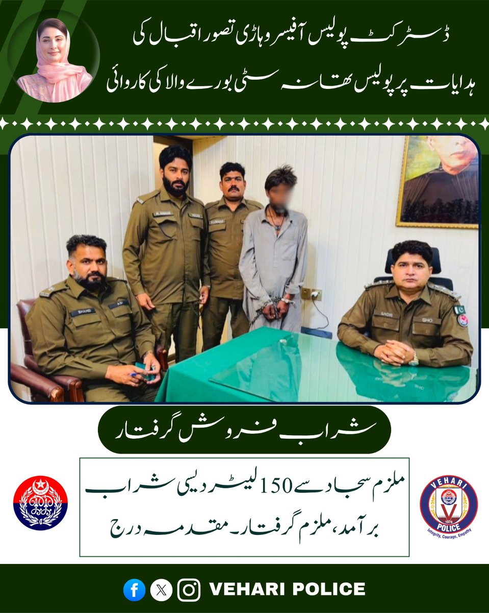 Vehari Police tweet media