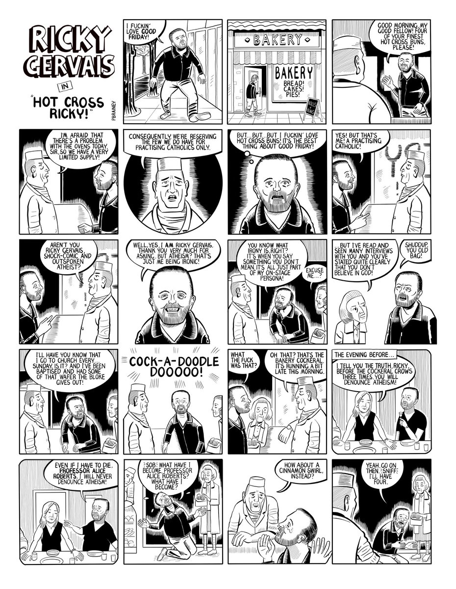 pbrainey's tweet photo. I now have TWO Good Friday strips to post every year. I think Good Friday is my muse. https://t.co/vqJwBbe8Up