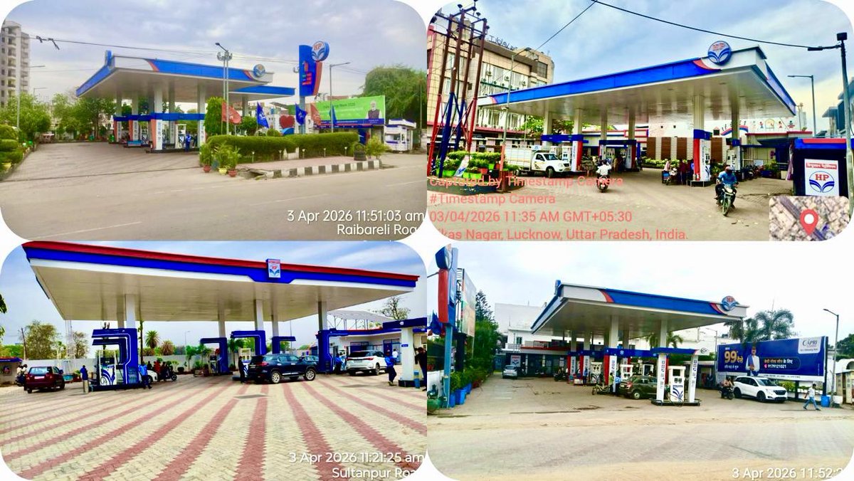 HPCL_Lucknow's tweet image. #StayCalmIndia 

लखनऊ में ईंधन की कमी को लेकर फैल रही अफवाहें पूरी तरह निराधार हैं। ये अफवाहें पुराने संदेशों और वीडियो को दोबारा प्रसारित कर फैलायी जा रही हैं।

आज ली गई संलग्न तस्वीरों में पेट्रोल पंपों पर सामान्य स्थिति दिखाई दे रही है। कहीं भी घबराहट या असामान्य भीड़ नहीं है