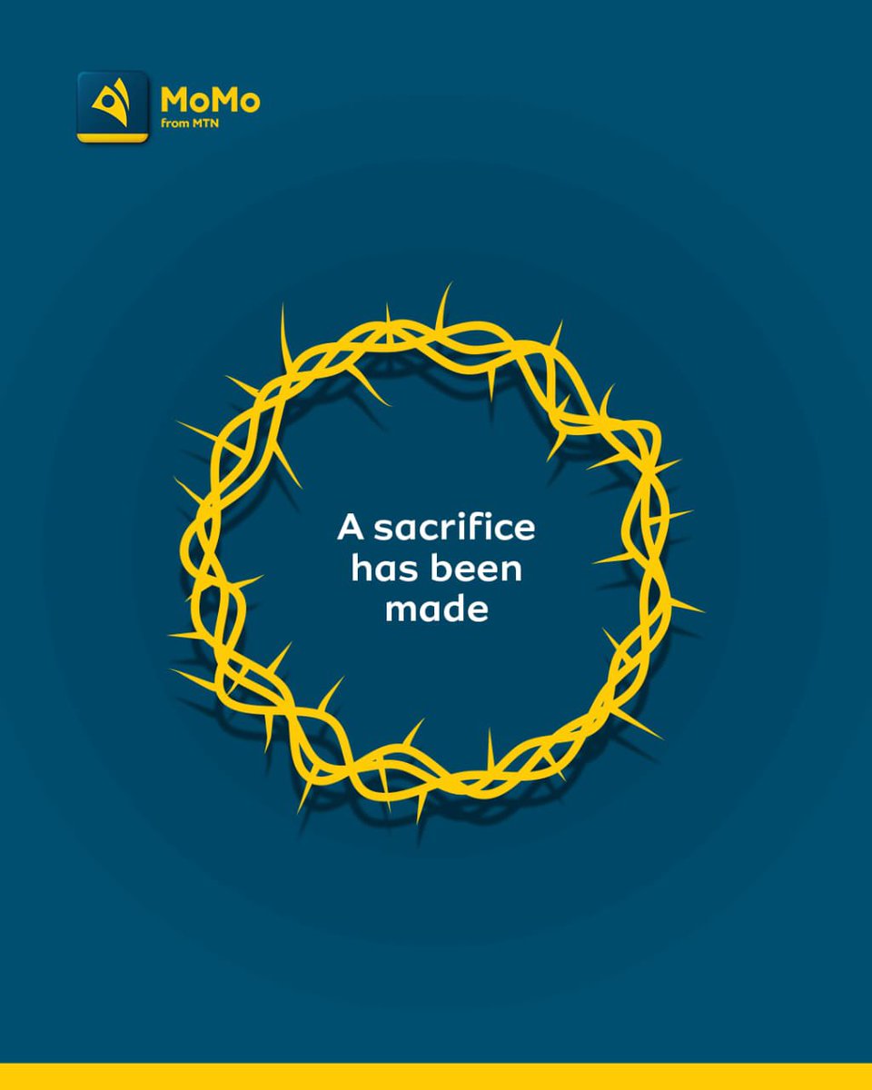 MoMoFromMTNGh's tweet image. Love gave. Hope remains. 
Remember the sacrifice. Celebrate the victory. 
#Sacrifice #HeIsRisen  
#FaithOverFear 
#GoodFriday  
#HopeLives 
#ItIsFinished