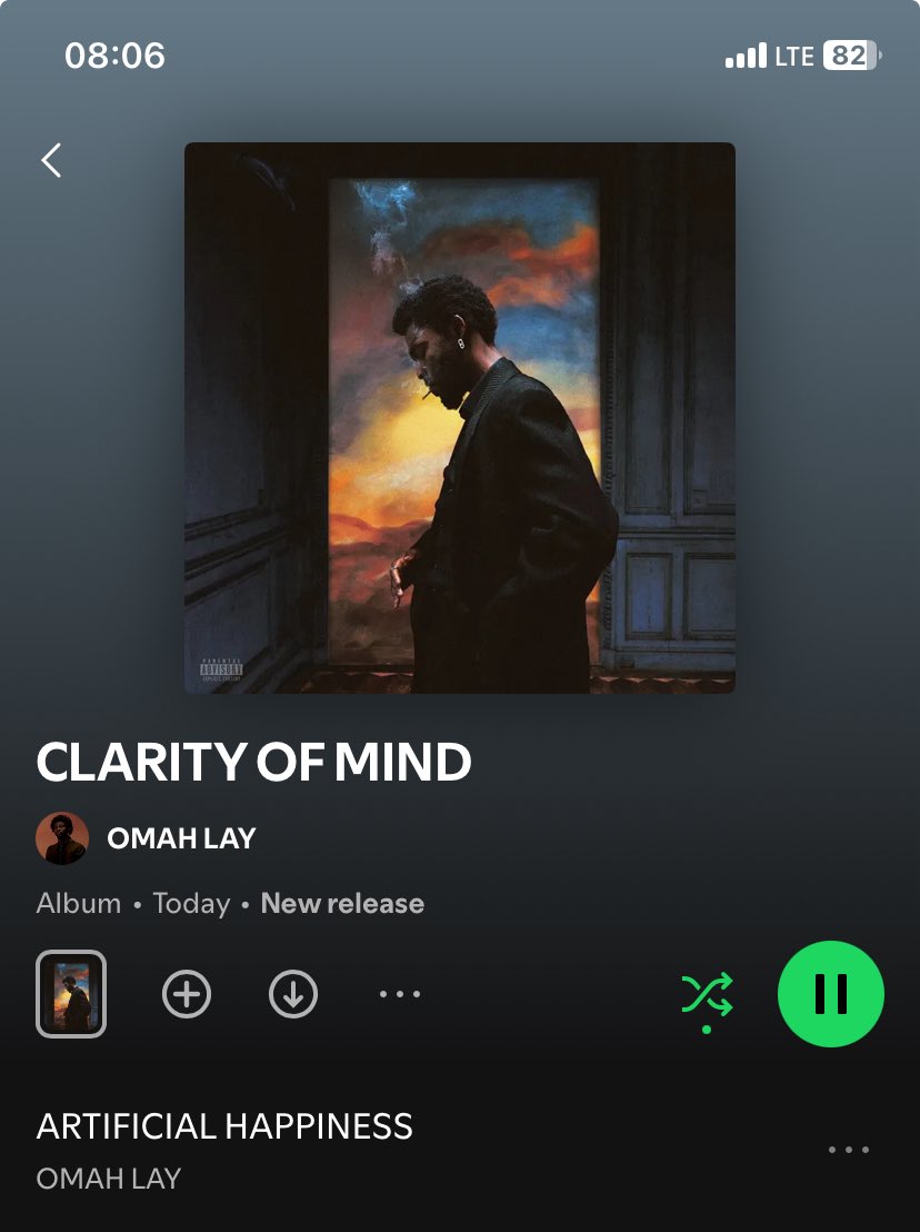rhex7gg's tweet photo. Apart from his pre-release 
This album is almost shit to me rn
To thing he called himself the GOAT of Afrobeats
Even Davido’s 5ive is a better album to this 

No offense https://t.co/r7VdyJa70U