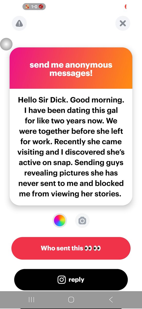 Sir Dickson tweet media