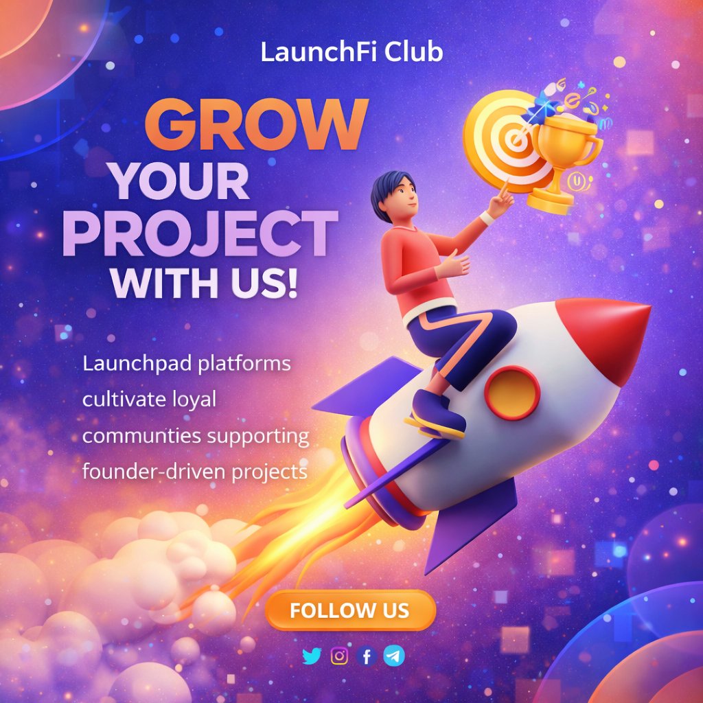 launchficlub's tweet image. We grow your crypto projects by cultivating loyal communities.

#Growth #LaunchFi