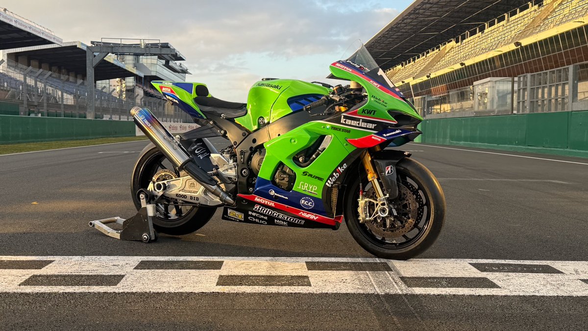 新型Ninja ZX-10R 各チームマシン】 新型Ninja ZX-10Rの各レースシーン