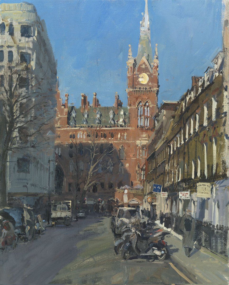 Paintings of London tweet media