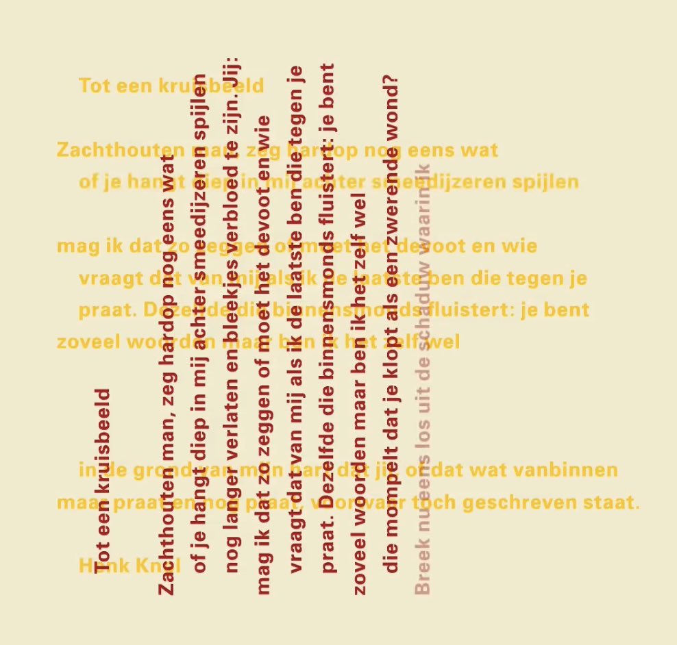 LeesLiter's tweet photo. #HenkKnol https://t.co/Wyp6sREgNk #kruisbeeld https://t.co/o99OddReAC