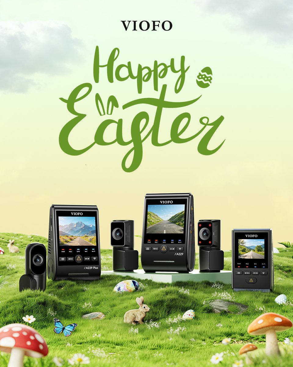 viofo's tweet image. Happy Easter to the VIOFO community! 
We wish you a holiday filled with joy and journeys defined by safety. 🐰
FYI: Our Easter Flash Sale is live on Best Buy for 24 hours only—don’t miss your chance to level up your drive! ⚡️
 #viofo #dashcam #caraccessories #bestbuy #fyp #easter