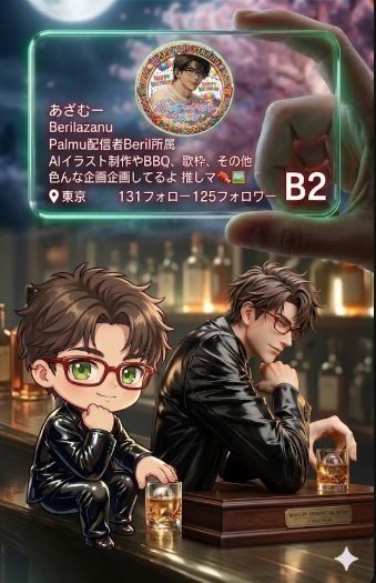 あざむー🍖🖼️AIイラストBBQマスター【Beril】 tweet media