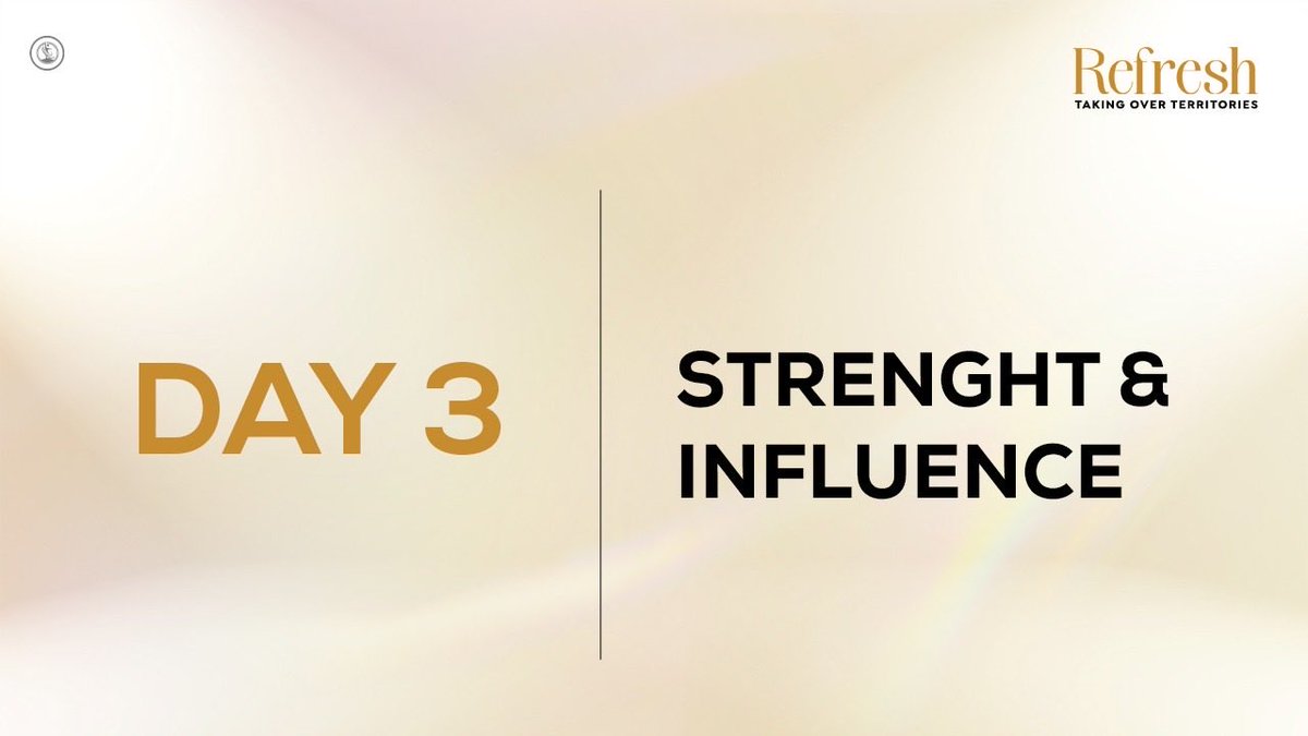 dcclagos's tweet image. Welcome to Day 3 of our Fasting and Prayer.

Our prayer focus for today is Strength &amp;amp; Influence

Swipe to see devotional texts and prayer meeting details.

Join us as we fast and pray

#refresh
#prayersforApril #davidschristiancentre