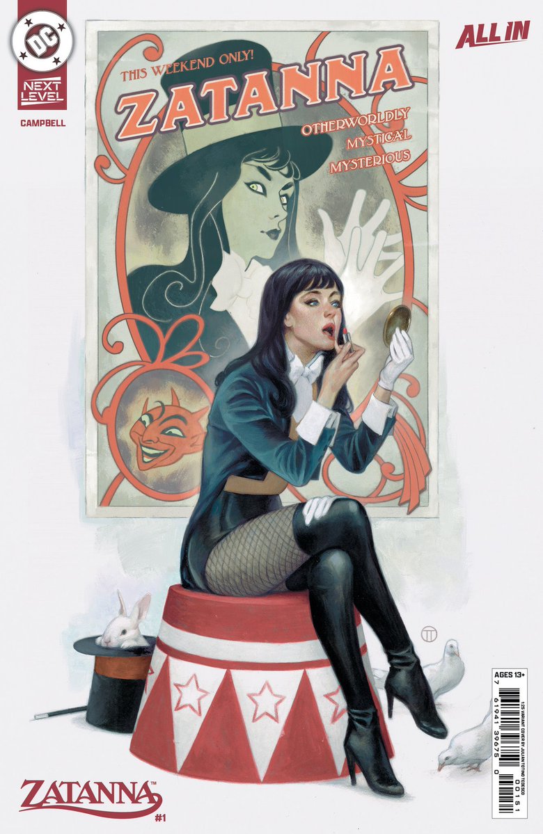 Zatanna #1 variant by Julian Totino Tedesco!