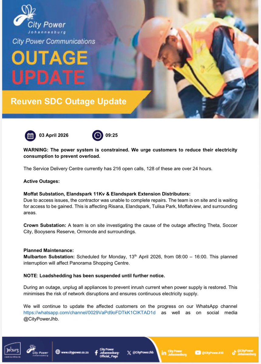 @CityPowerJhb tweet media