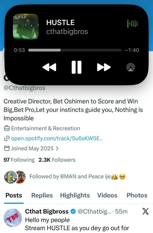 Peace ije👑🥺 tweet media