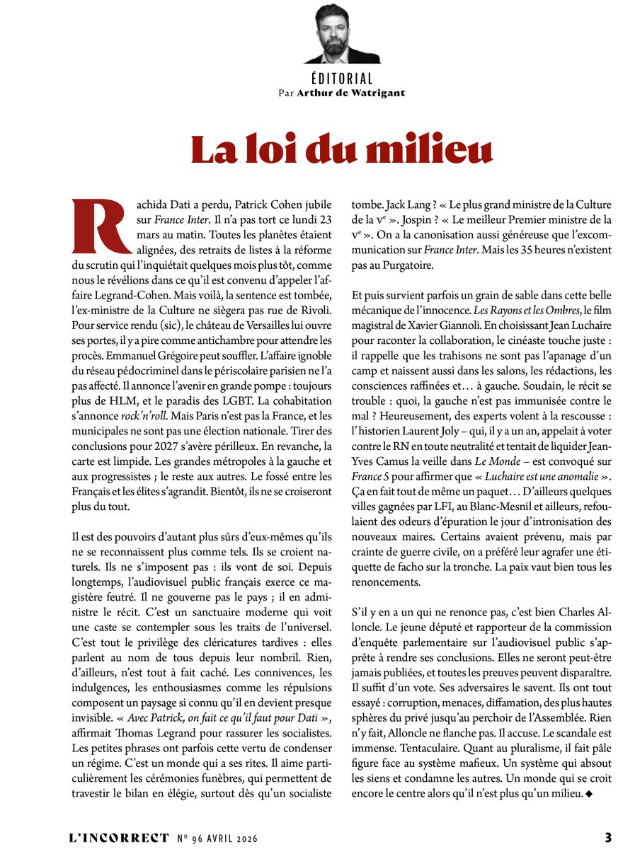 Arthur de Watrigant tweet media