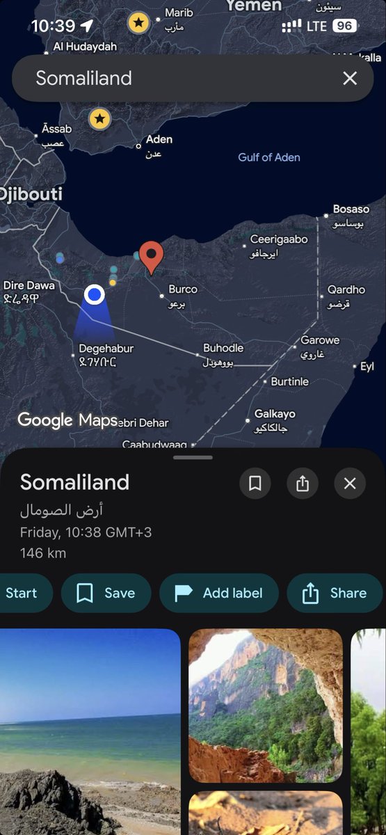 eng_zo6's tweet photo. @RepOfSomaliland @FahimaAli49 @nikitabier It’s coming on the way, dnt worry, and keep proud never ask nobody except ALLAH.
Appreciate it @googlemaps for the support. #somaliland #HGA https://t.co/8FapfFiUd4