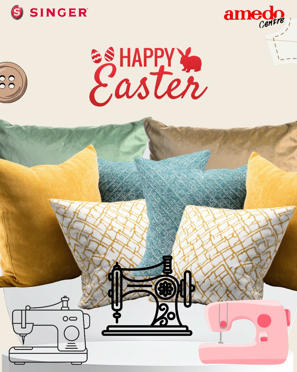 AmedoKenya's tweet photo. This Easter, we celebrate new beginnings, hope, and joy. 🌼 Thank you for being part of our journey. 

We wish you and your family a wonderful and peaceful Easter.

#amedocentreskenya #singersewingmachine #sewingmachine #easter2026 #goodfriday✝️ https://t.co/OIS3f0vmvq