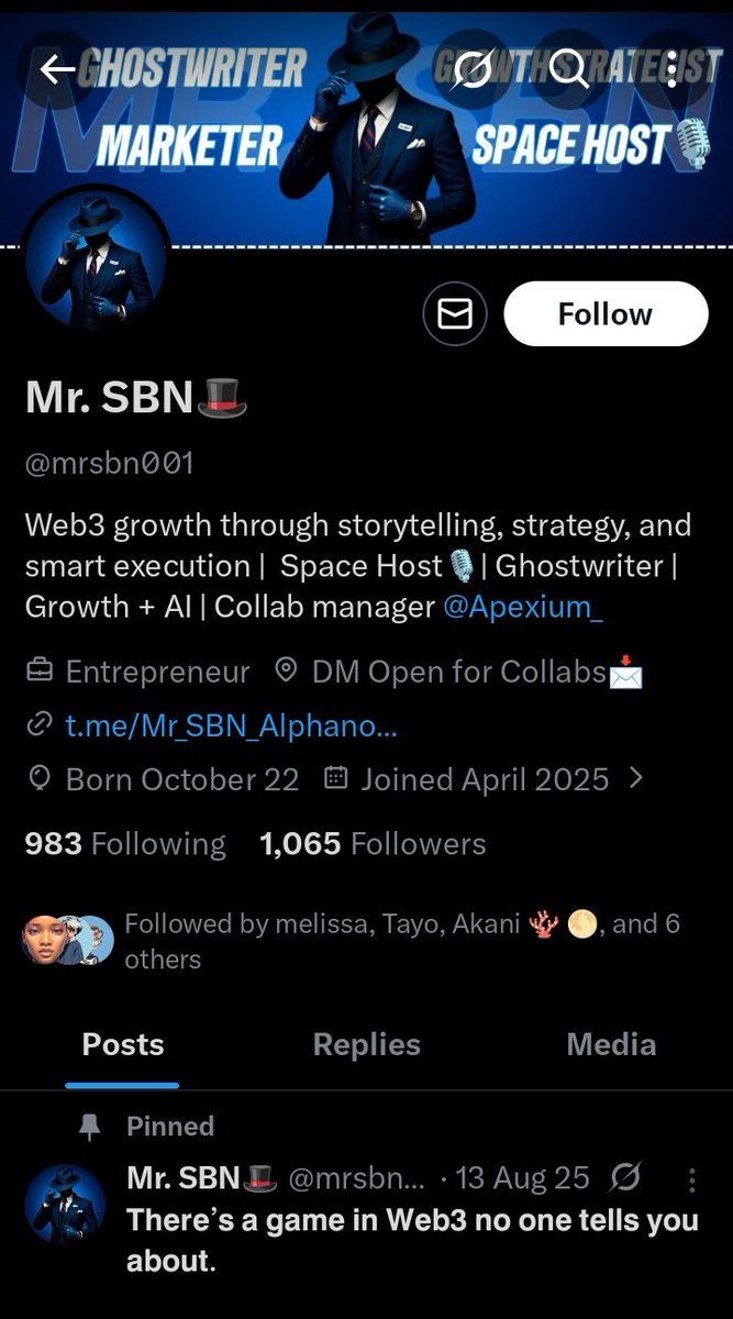 Mr. SBN🎩 - 𝓒𝓸𝓶𝓮 𝓑𝓪𝓬𝓴 𝓐𝓻𝓬 tweet media