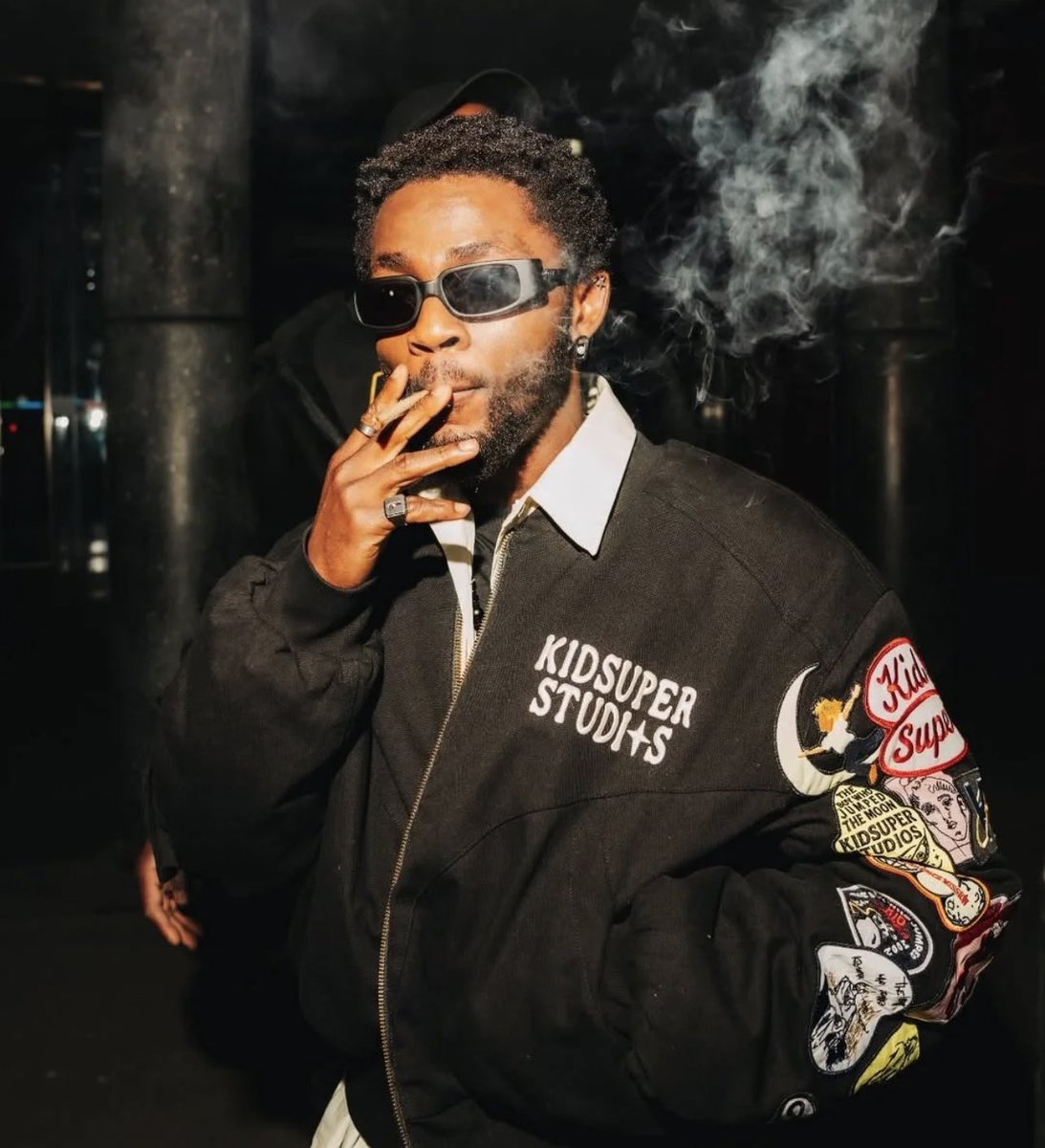 son of big wiz 🌱 tweet media