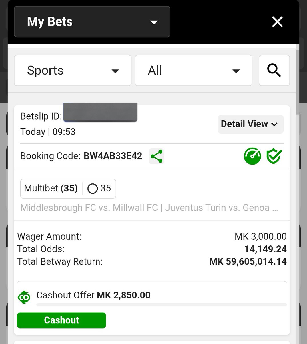 Mangwecha's tweet image. BW4AB33E42

14,000 odds❤️💥💥

Starting today till Sunday📌

#Betwaycode