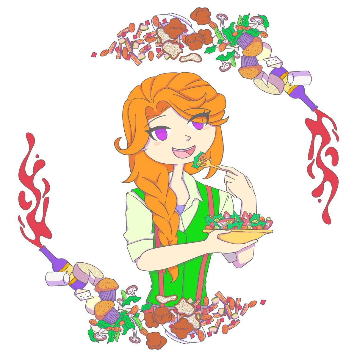 Keinstein_desu's tweet photo. Leah's favorite gifts
#StardewValley #Leah https://t.co/ScjWO9ouu7
