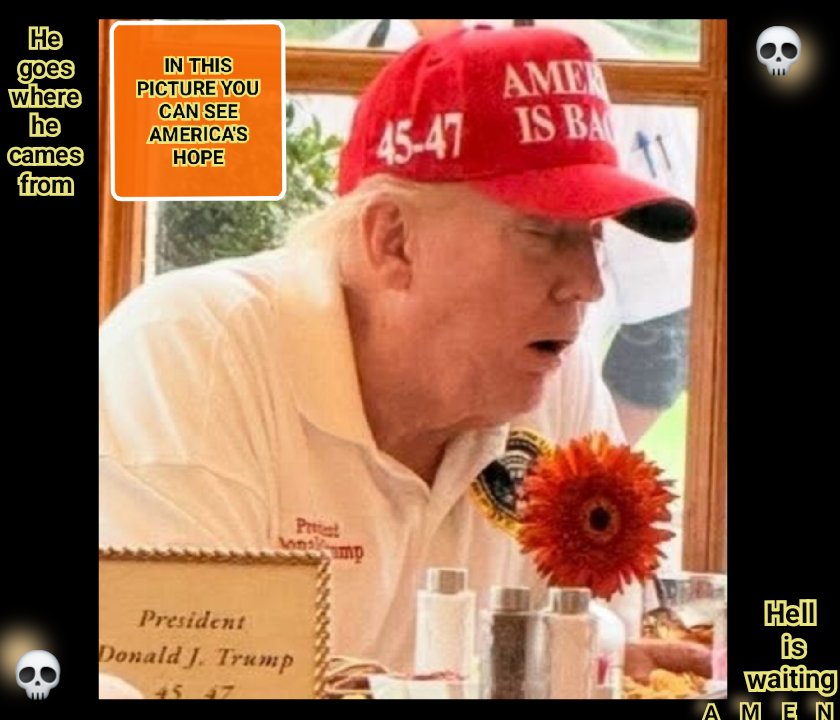 bichidrei's tweet photo. @WhiteHouse The whole world is praying for a very specific pass over event ,& ASAP.Farwell &go to hell ! #ThePeople must #OverthrowTrump .
#NoKings
Amen. https://t.co/f3wb3EXLuJ