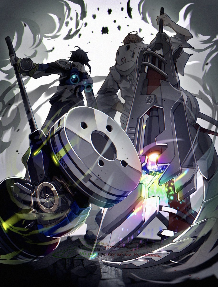 迎撃｡

#絵ライぞ伊波  #紙とウェン