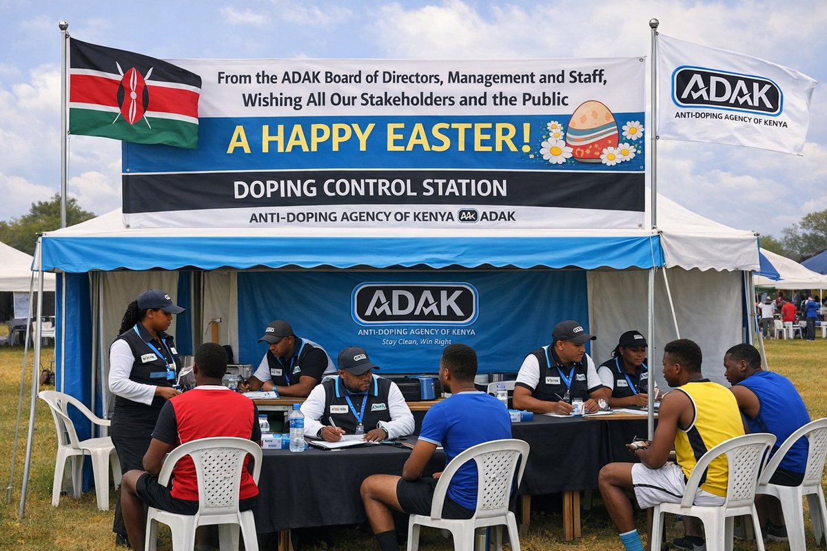 Anti-Doping Agency of Kenya tweet media