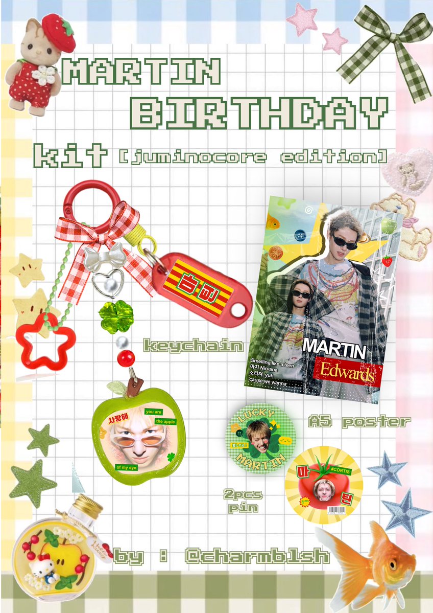 may ⋆˚꩜｡ 📌 FREEBIES BDAY MARTIN tweet media