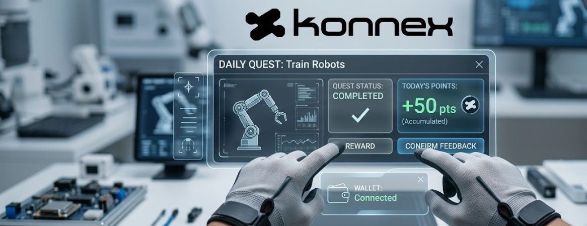 Just completed my daily Train Robots quest on the <a href="/konnex_world/">Konnex</a> testnet.
By providing feedback, I’m earning 50 points daily and helping improve robotics AI for the real world. Staying consistent and keeping my wallet connected for rewards.
Another productive day in the ecosystem.