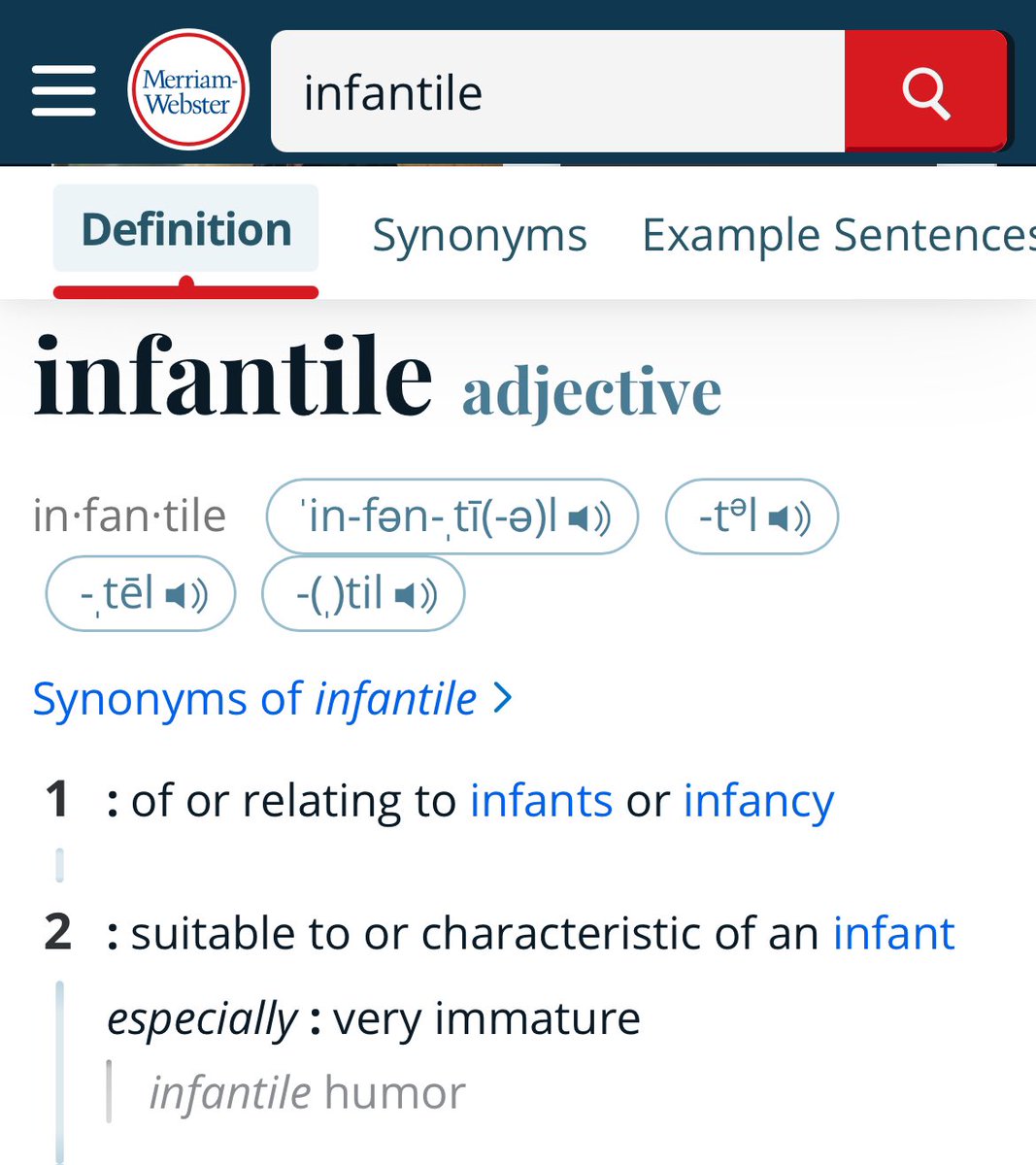 PerfectUrPurpos's tweet image. #Infantilizing

The act of treating an adult or older child as if they are a helpless infant, undermining their independence, autonomy, or maturity.