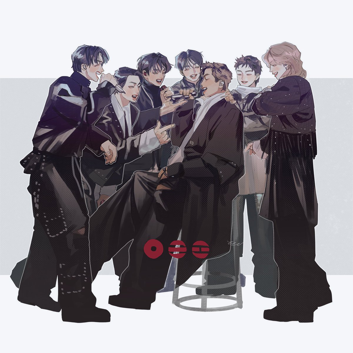 🐿🐹🐯🐰🐨🐭🐥🥹
#btsfanart