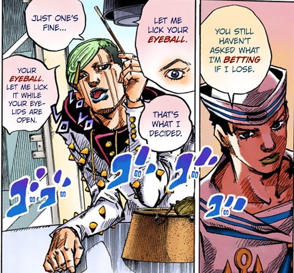 Chaikiro ( ﾉﾉ֊･ั ) | loving Narancia 🍊 tweet media