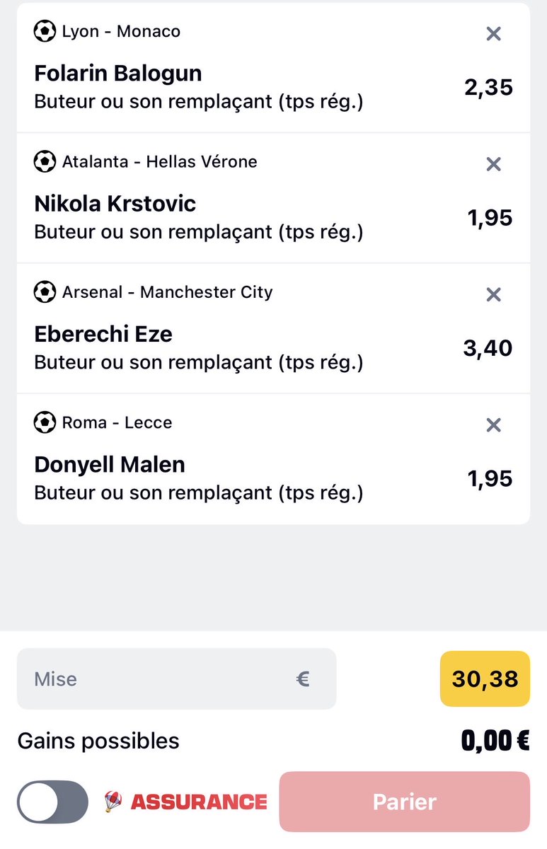 SochaMaxence's tweet photo. @Betclic Max60ss https://t.co/km4YM9apd2