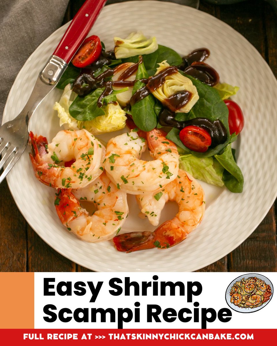 ThatSkinnyChick's tweet photo. This flavorful Shrimp Scampi Recipe is simple to make and tastes as good as what as you'd get at a restaurant! #shrimprecipe #Lentrecipe #seafood #entree #scampi https://t.co/wwC6w0chyy via @thatskinnychick https://t.co/VvZFG3IumC