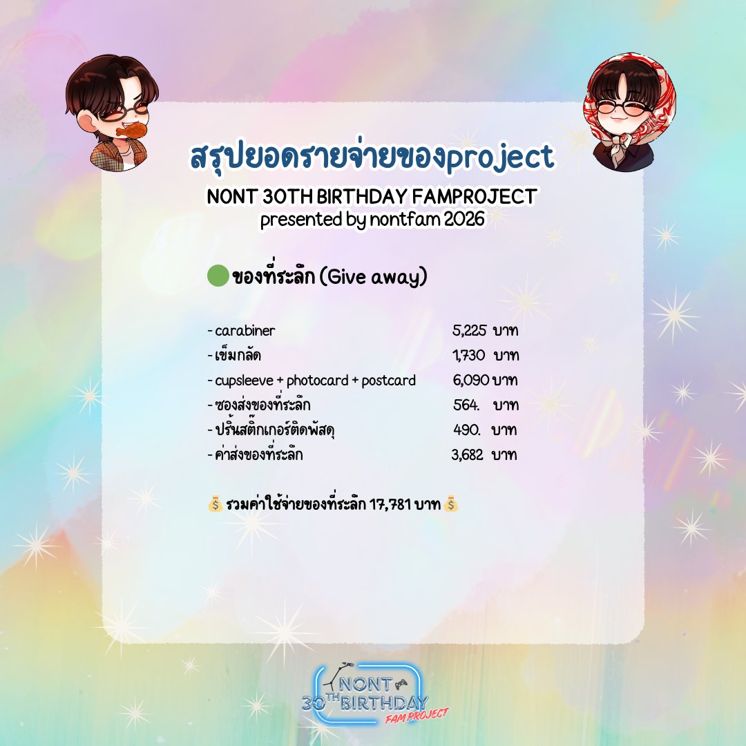 NONT 30th birthday famproject tweet media