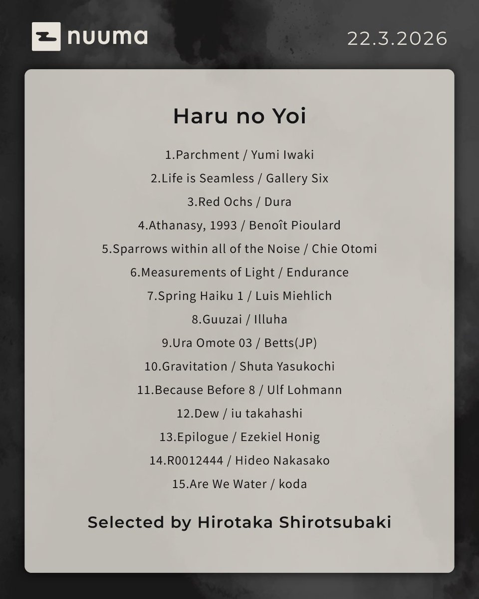 nuuma / 最深音楽メディア tweet media