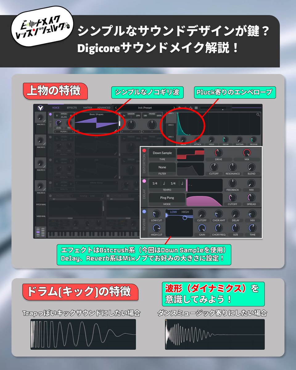 🌿ビートメイクレッスン ツェルク tweet media