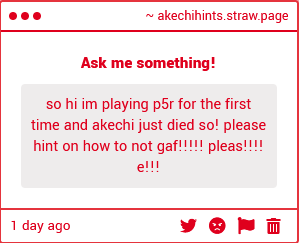 Akechi Hints! tweet media