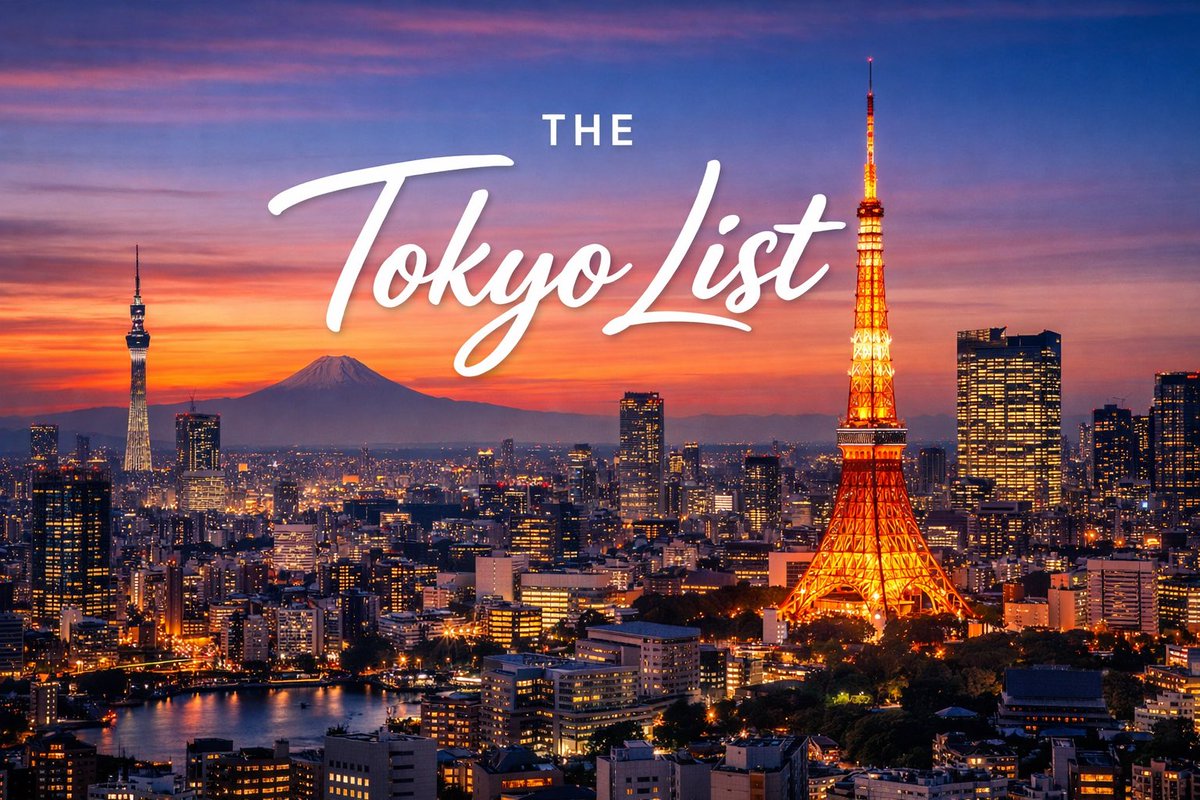 Building this website for friends and family as I’m always getting questions on the best places to go in Tokyo. Appreciate any feedback. I’ll be updating the website with favourite spots, as well as word of mouth and researched businesses 🗼
#Tokyo 
bit.ly/the-tokyo-list