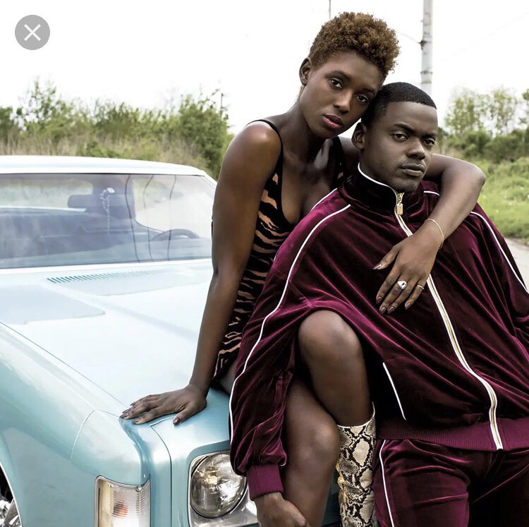 _tonygrey's tweet photo. When u accidentally recreate an iconic movie shoot ❤️‍🔥
#BeautyinBlack 
#QueenSlim https://t.co/ogDD0QqGtF