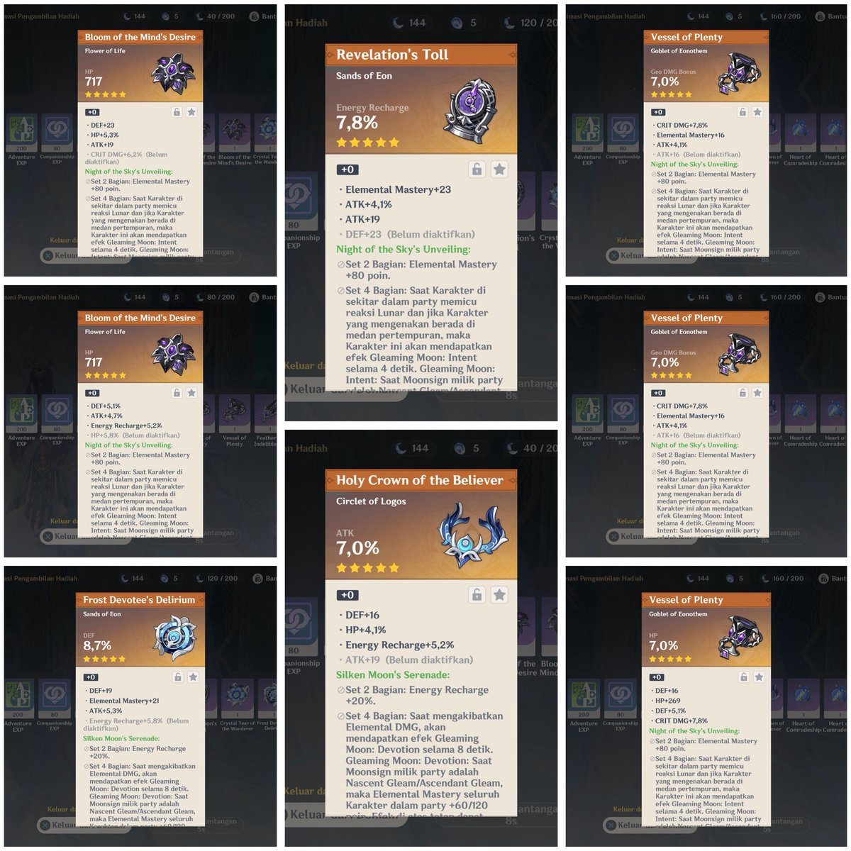 R!SA | Joki genshin ( wa only ) tweet media