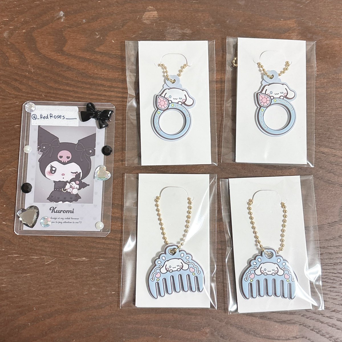 【交換】 サンリオ ラバーキーホルダー ぷちコーム ぷちリング ぷちミラー

譲→ シナモン シナモロール

求→ クロミ リング ミラー 各1

郵送交換希望です、お気軽にお声掛けください🙏