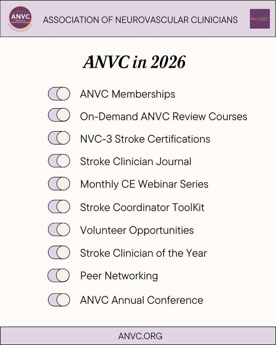 Association of Neurovascular Clinicians tweet media