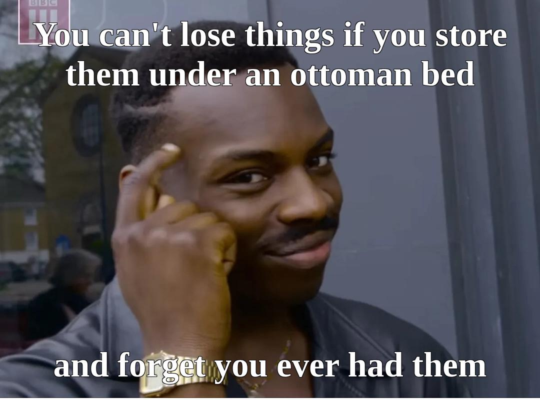 RSB_FURNITURE's tweet image. Out of sight, out of… forever. When you tuck away guest bedding and it vanishes into the storage void. #RSBFurniture #BedStorage #WhereDidItGo