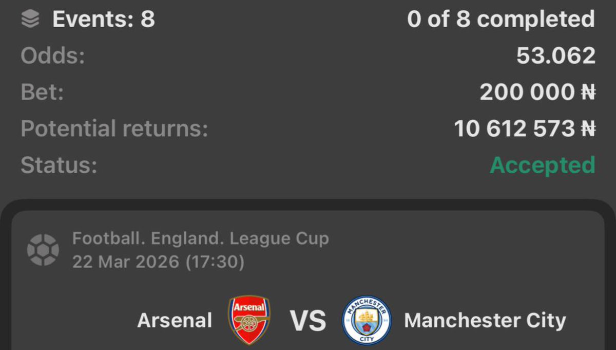 FOOTBALL ⚽️ 💥 ON PARIPESA 

CODES 👇👇👇

BN98M || TNCYM

Register on Paripesa now with the link: 👇👇👇👇
paripesa.bet/endsars
Or
paripesa.bet/endsarsapp

PROMOCODE: ENDSARS 

STAKE RESPONSIBLY🔞