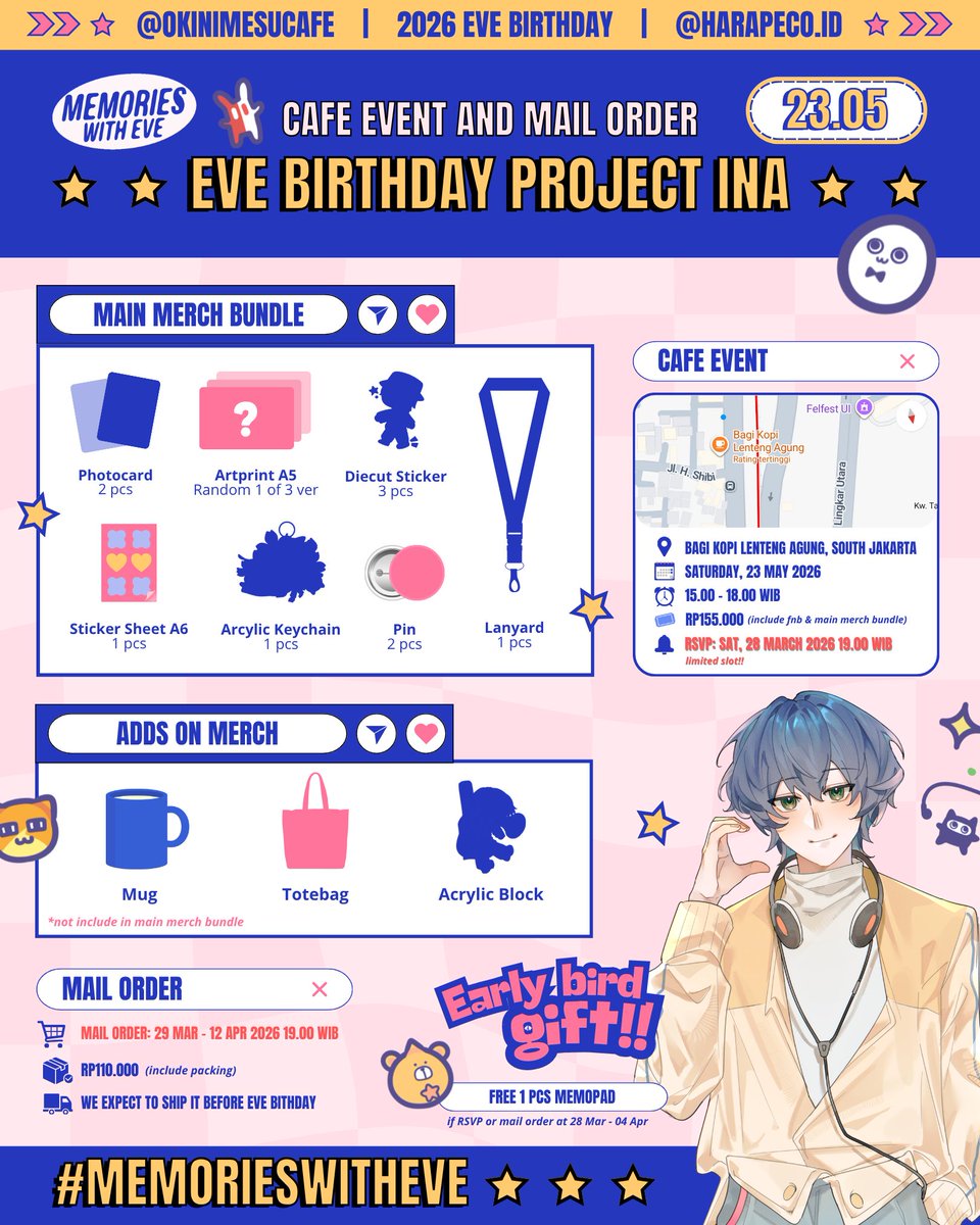 Eve's Birthday Project Ina. tweet media