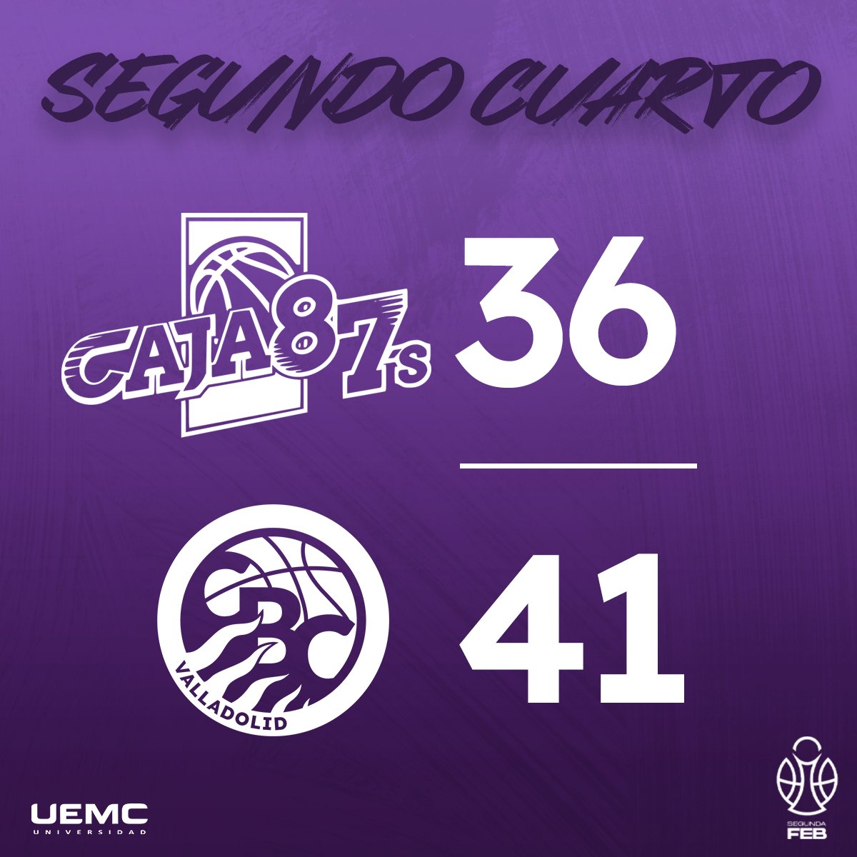 UEMC Baloncesto Valladolid tweet media