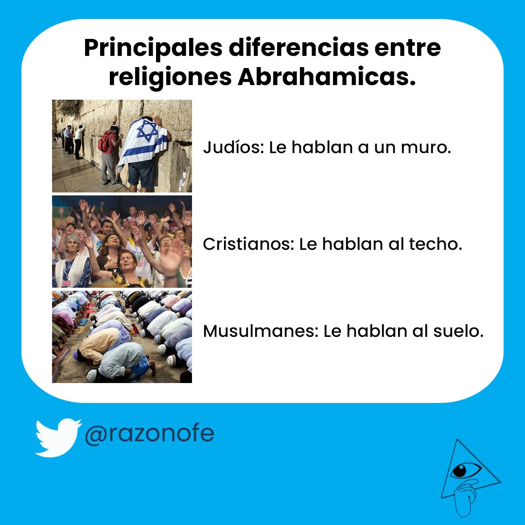 Razón o fe tweet media