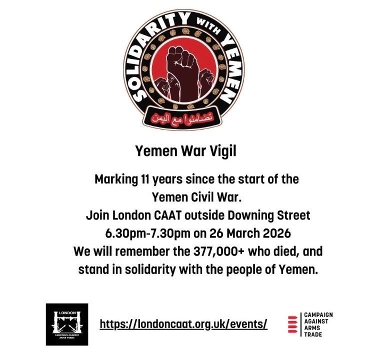 Campaign Against Arms Trade tweet media